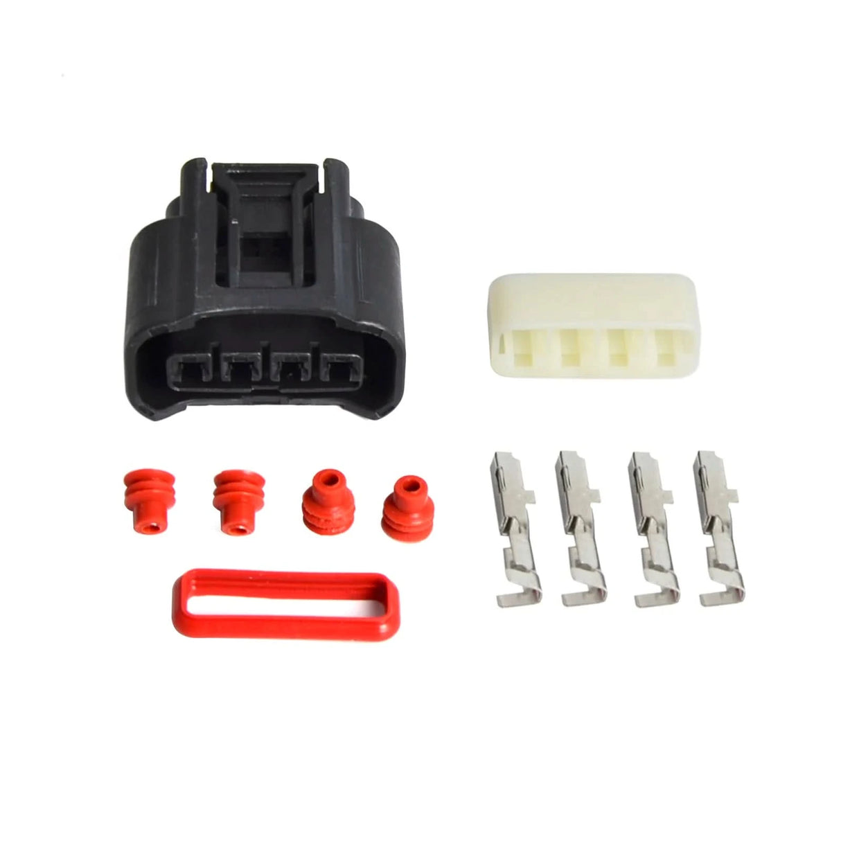 Ignition Coil Plug Connector Kit (4-Pin) – Toyota VVT-i Engines | Replaces 90980-11885 (Set of 4)
