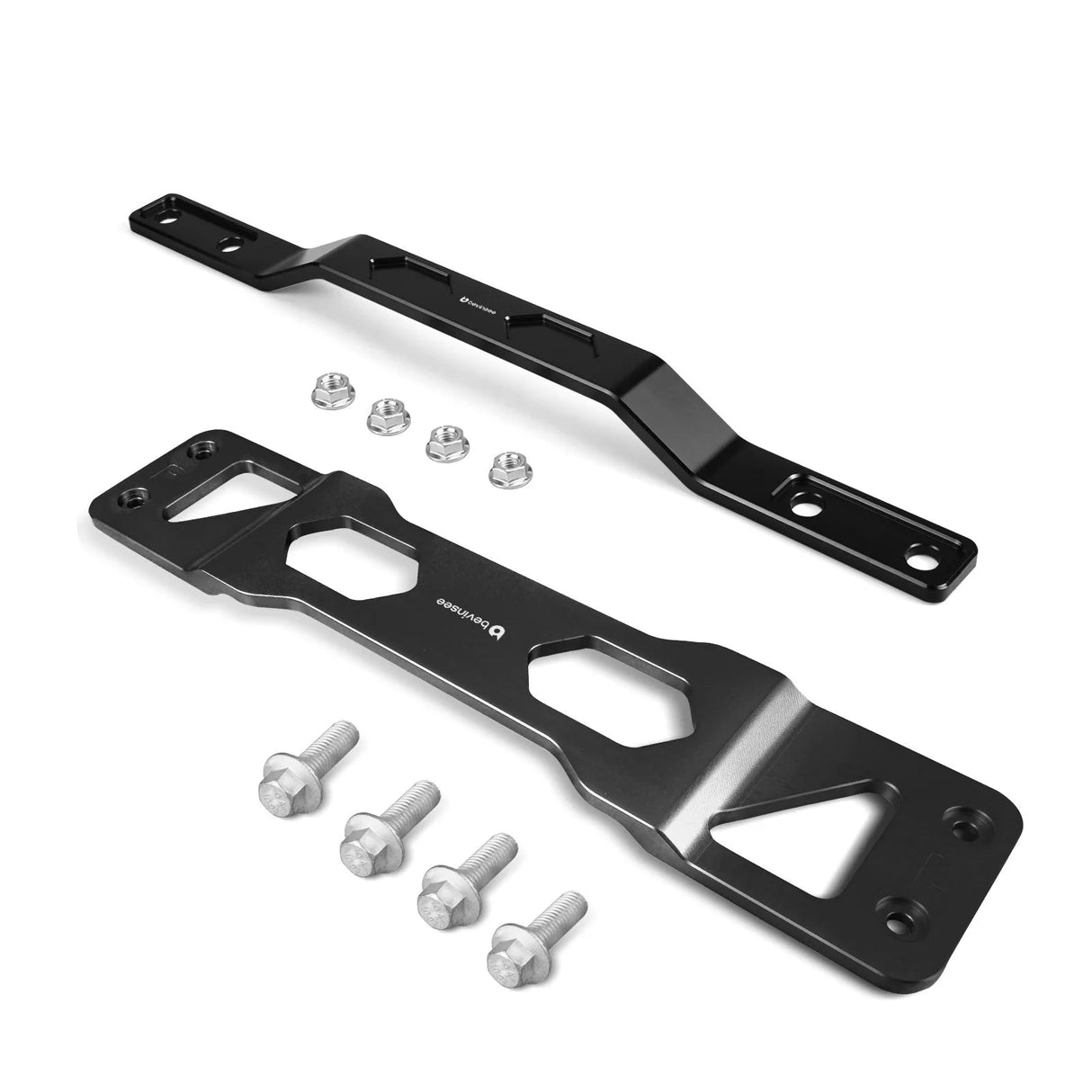 MQB Aluminum Center & Rear Tunnel Brace Set – Golf MK7 / MK8, A3, Leon, Octavia