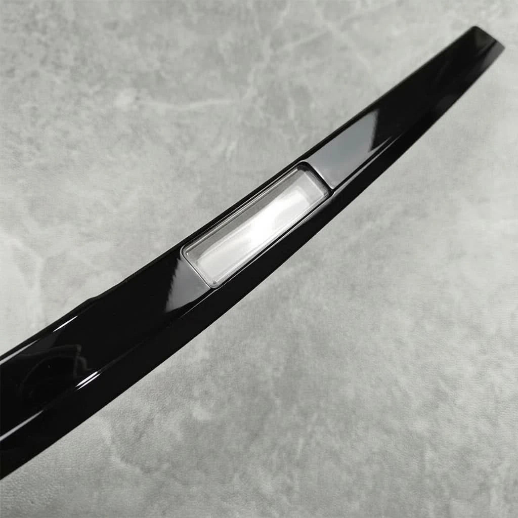 Gloss Black Front Headlight Eyelid Eyebrow Covers for Passat B8 / B8.5 TDI TSI R-Line 2016–2023 – ABS Trim Spoiler Kit