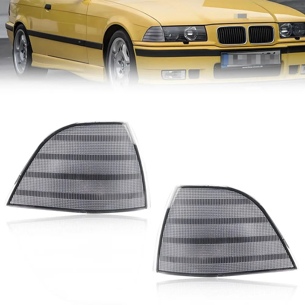BMW E36 Coupe Front Corner Turn Signal Lights – Amber / Clear / Smoked (1992–1999, Pair)