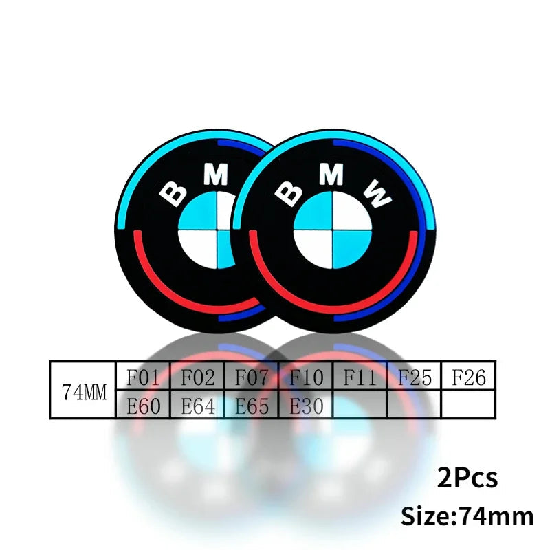 Silicone Cup Holder Coaster Set for BMW – 2PCS Interior Cup Mat for X1 X2 X3 X4 X5 X6 & 1–7 Series (Multiple Chassis Fitment)