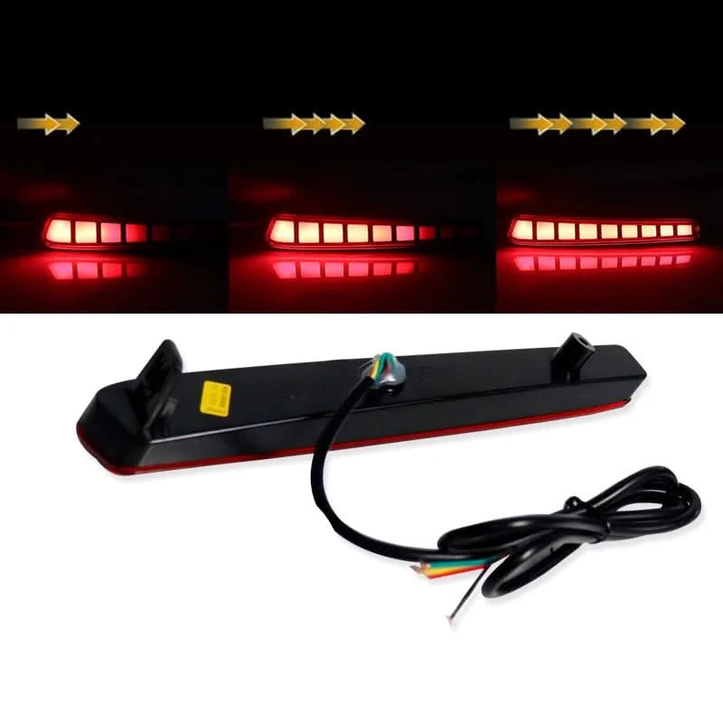 LED Rear Bumper Reflector Lights for Toyota Corolla (2020–2025) – Start-Up Animation, Sequential Turn Signal, Brake & Tail Lamp Upgrade