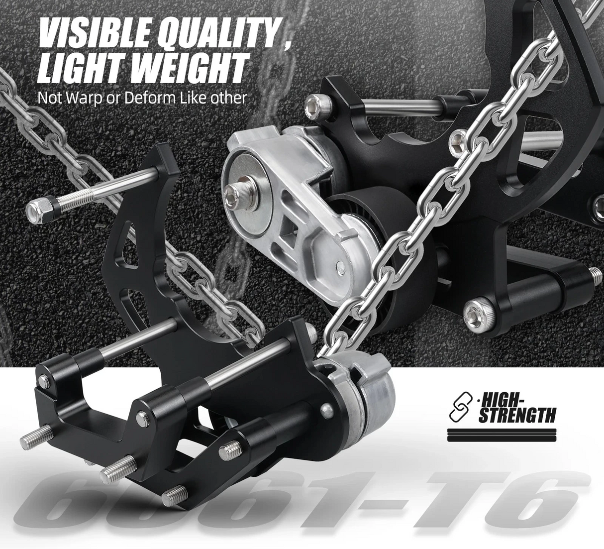 LS R4 A/C High-Mount Compressor Bracket Kit with Tensioner – Truck Accessory Drive