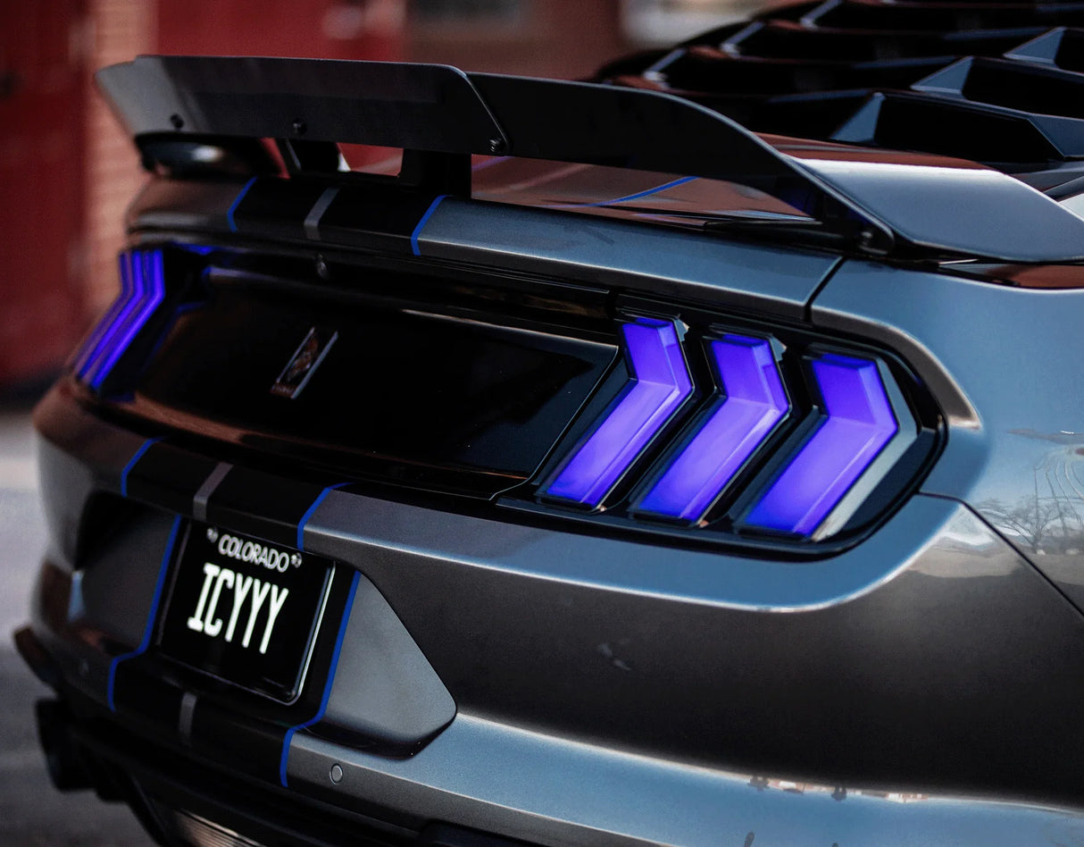 NTXGlow S650 Style RGB Tail Lights (2015-2023 Ford Mustang)