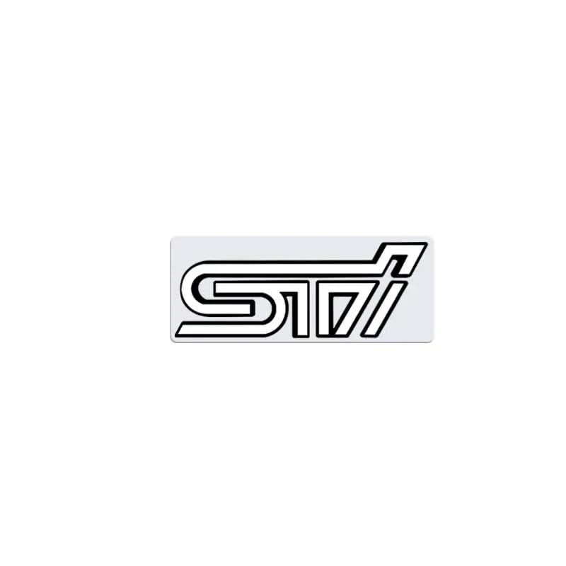 STI 3D Metal Emblem for Subaru – Front Grille & Trunk Badge for WRX, BRZ, Impreza, Forester & More