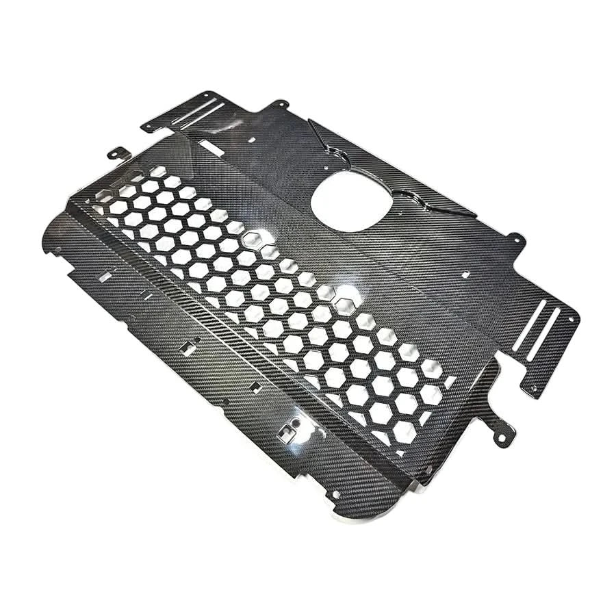 BMW G8X Dry Carbon Fiber Engine Lower Cover – Front Underguard Skid Plate (2021–2025)