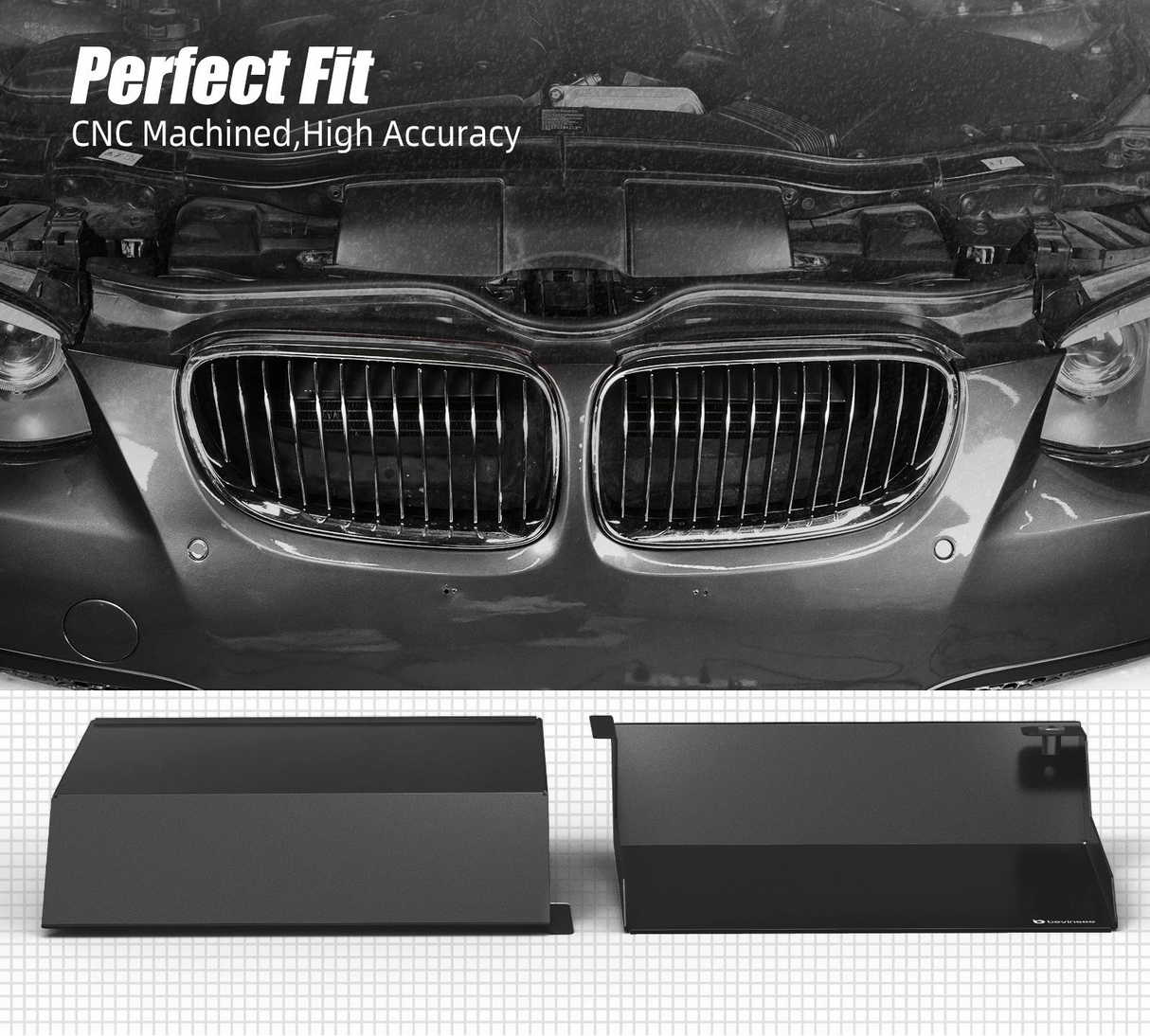 Aluminum Air Intake Scoops – BMW E92 3 Series (323i / 325i / 328i / 330i / 335i / 335d, 2010–2013)