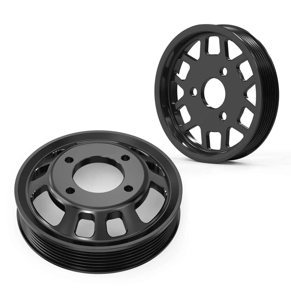 Billet Aluminum Power Steering & Water Pump Pulley Kit – M52 Engine (E36 / E39 / Z3)