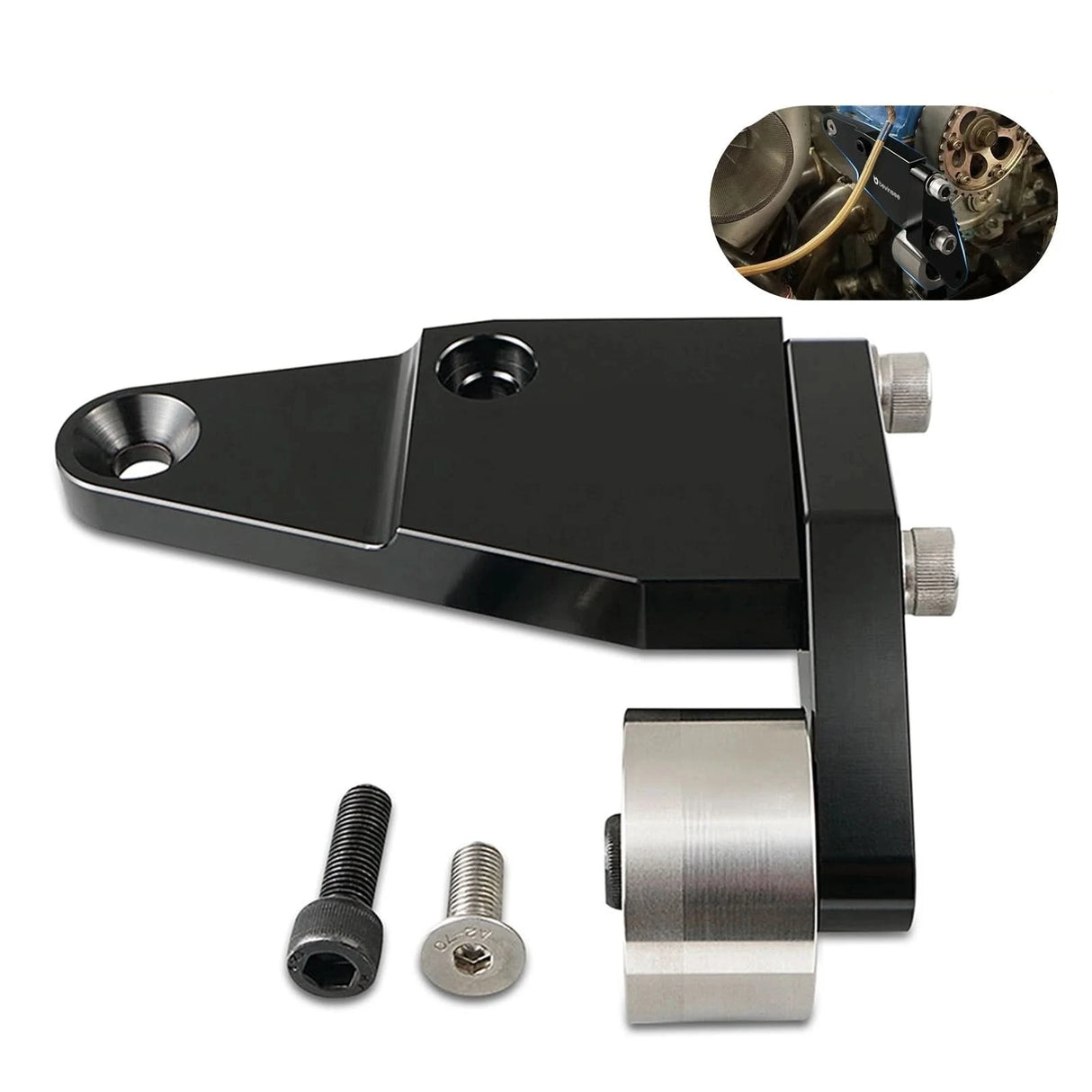 Manual Timing Belt Tensioner – B-Series DOHC VTEC Engines | CNC Aluminum, Stainless Pulley