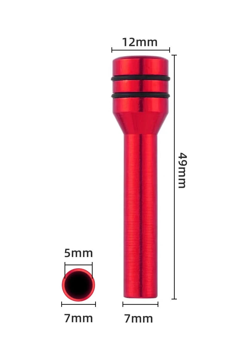 Billet Aluminum Door Lock Pins – Universal Fit for BMW Models – Interior Styling Upgrade