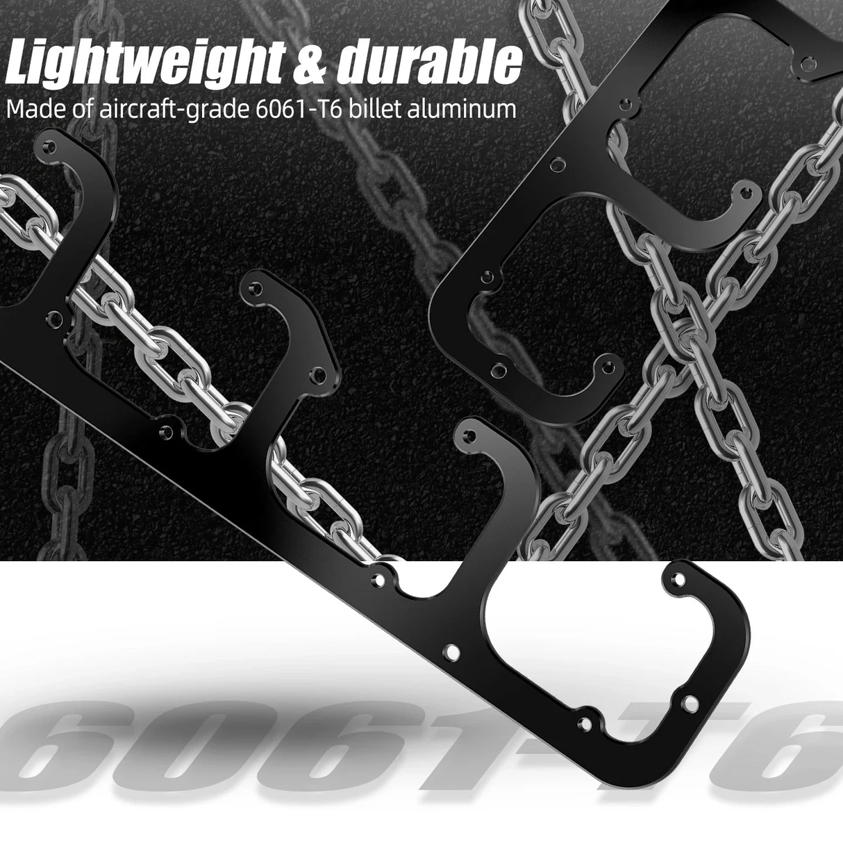 Billet LS Coil Relocation Bracket Set – Fits D514A / D510C / D581 Coils | Truck LS Engines (LQ4, LQ9, L92, L99, L33, LR4)