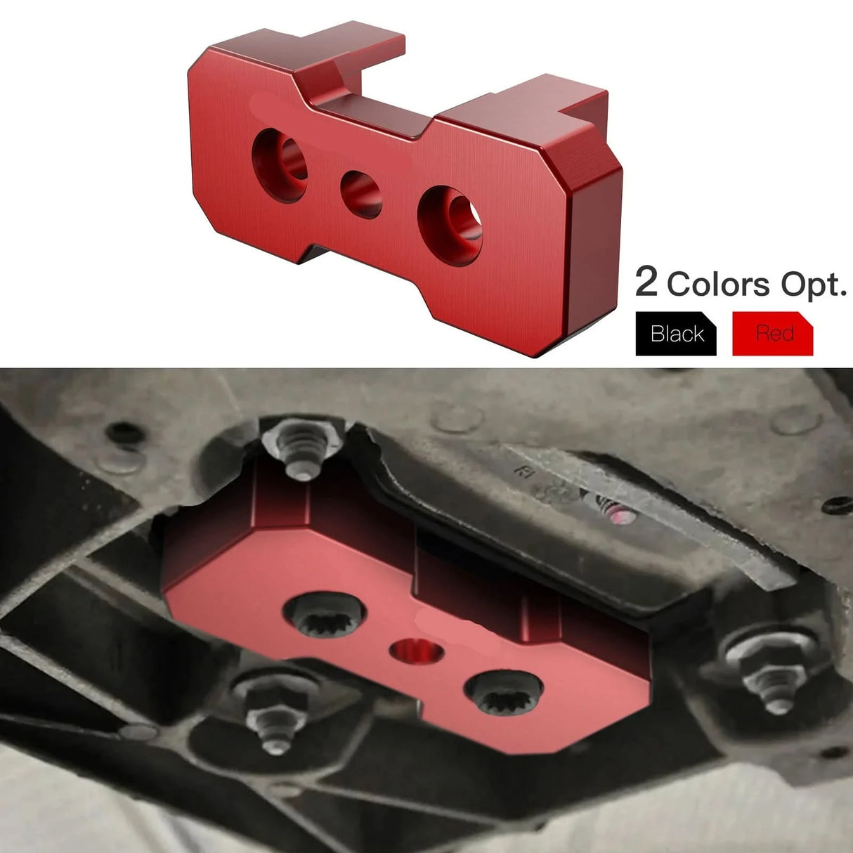 Billet Aluminum Transmission Mount Insert for Audi B8 / B8.5 A4, S4, A5, S5, Q5 & RS Models