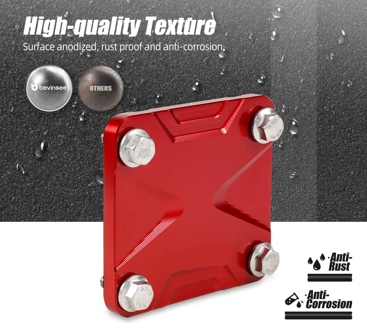 Toyota V6 Billet Timing Chain Cover Plate Upgrade (Replaces 11324-0P010)