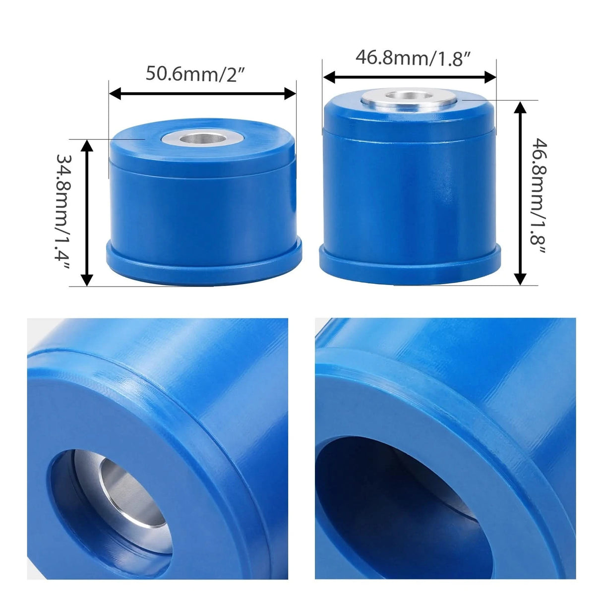 95A Polyurethane Differential Mount Bushings for BMW E36 (1992–1999, Non-M3)