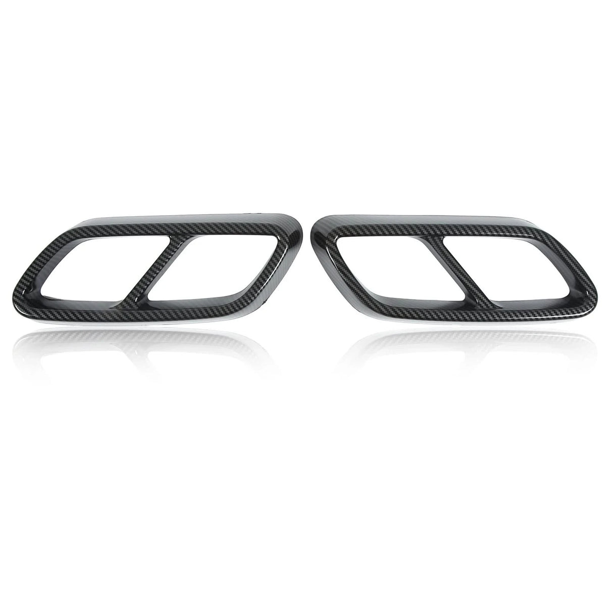Rear Exhaust Muffler Cover Trim Set For Mercedes‑Benz C‑Class W206 (2021+)