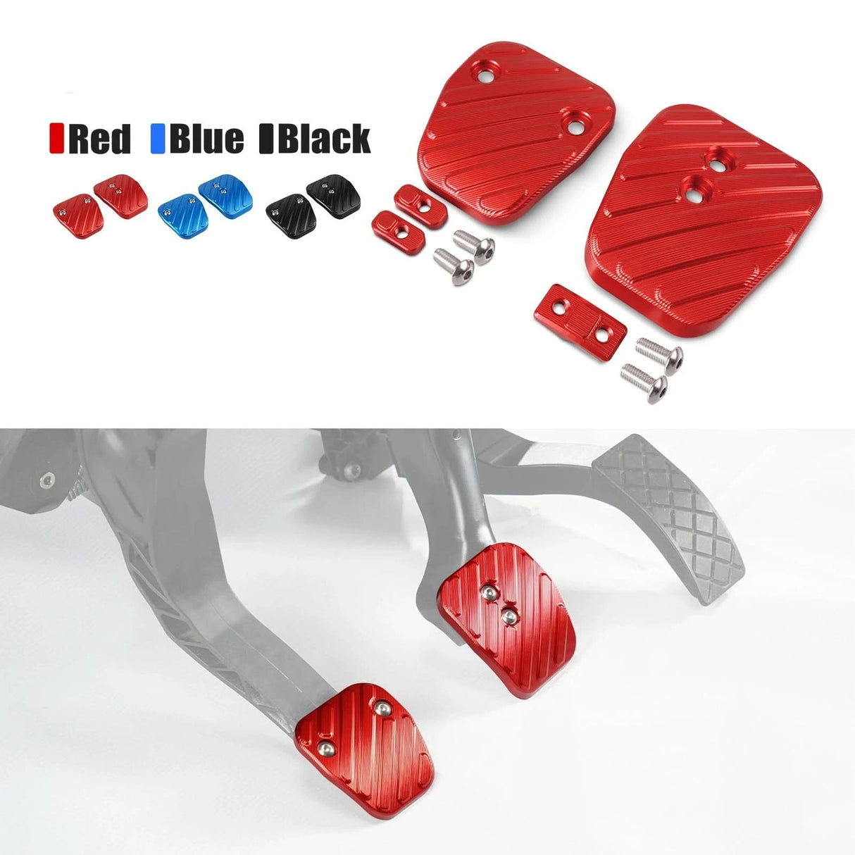 Billet Aluminum Manual Clutch & Brake Pedal Kit – MK7/MK8 Platform (Manual Transmission Only)