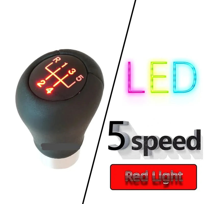 BMW LED Illuminated Gear Shift Knob – 5 & 6 Speed Manual Shifter Upgrade