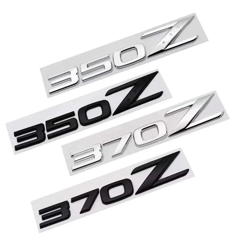 Nissan Z 3D Trunk Emblem Badge – ABS & Metal Rear Logo Decal