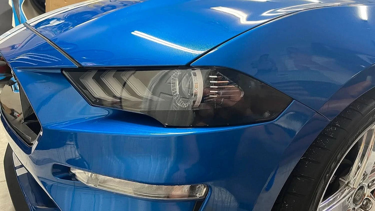 Signal Lamp Trim Film for Ford Mustang 2018–2021 | Waterproof Exterior Styling Decal