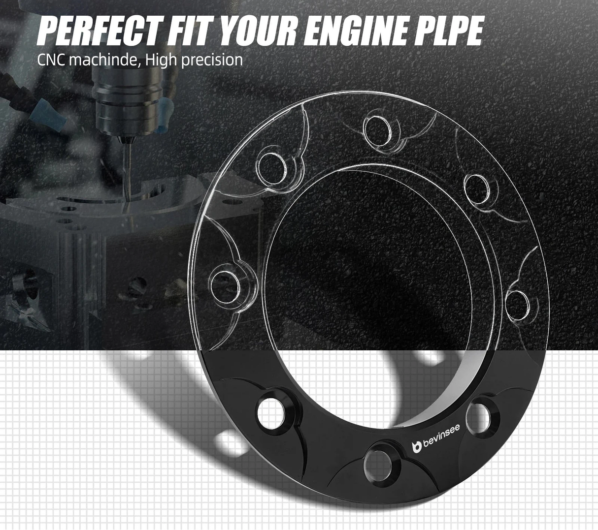 3.1” Billet Exhaust Fender Exit Bezel – Turbo Dump Trim Ring Flange