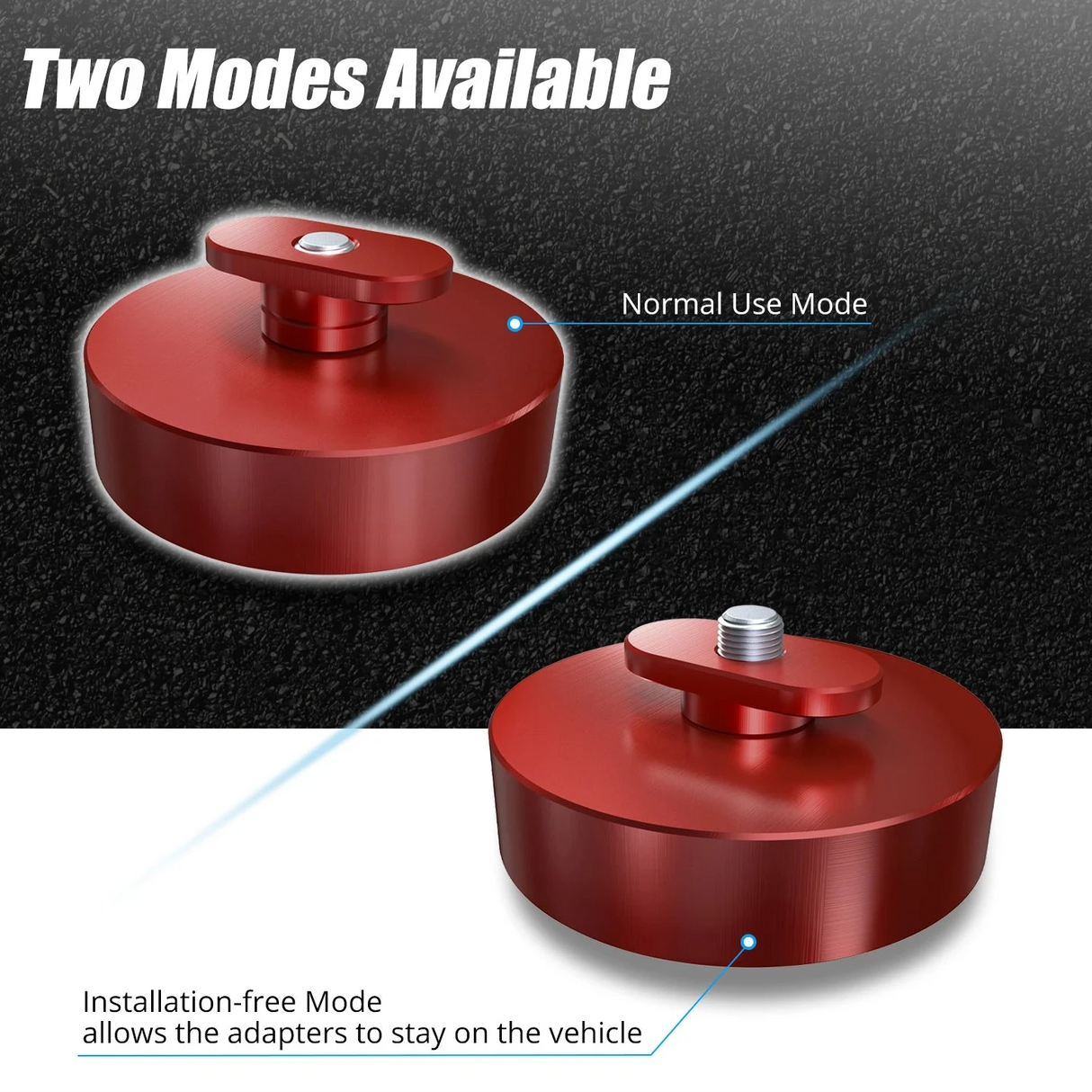Corvette Jack Pad Lift Pucks (Set of 4) – C5 / C6 / C7 / C8