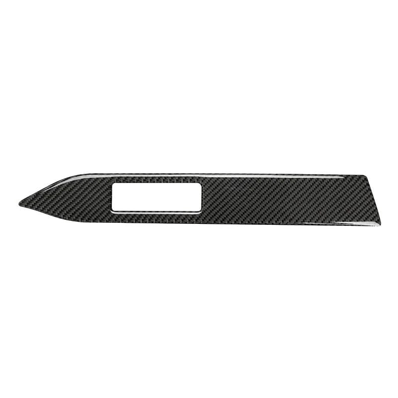 Carbon Fiber Interior Trim Sticker Set – Ford Mustang 2015–2021 Dashboard & Console Accents