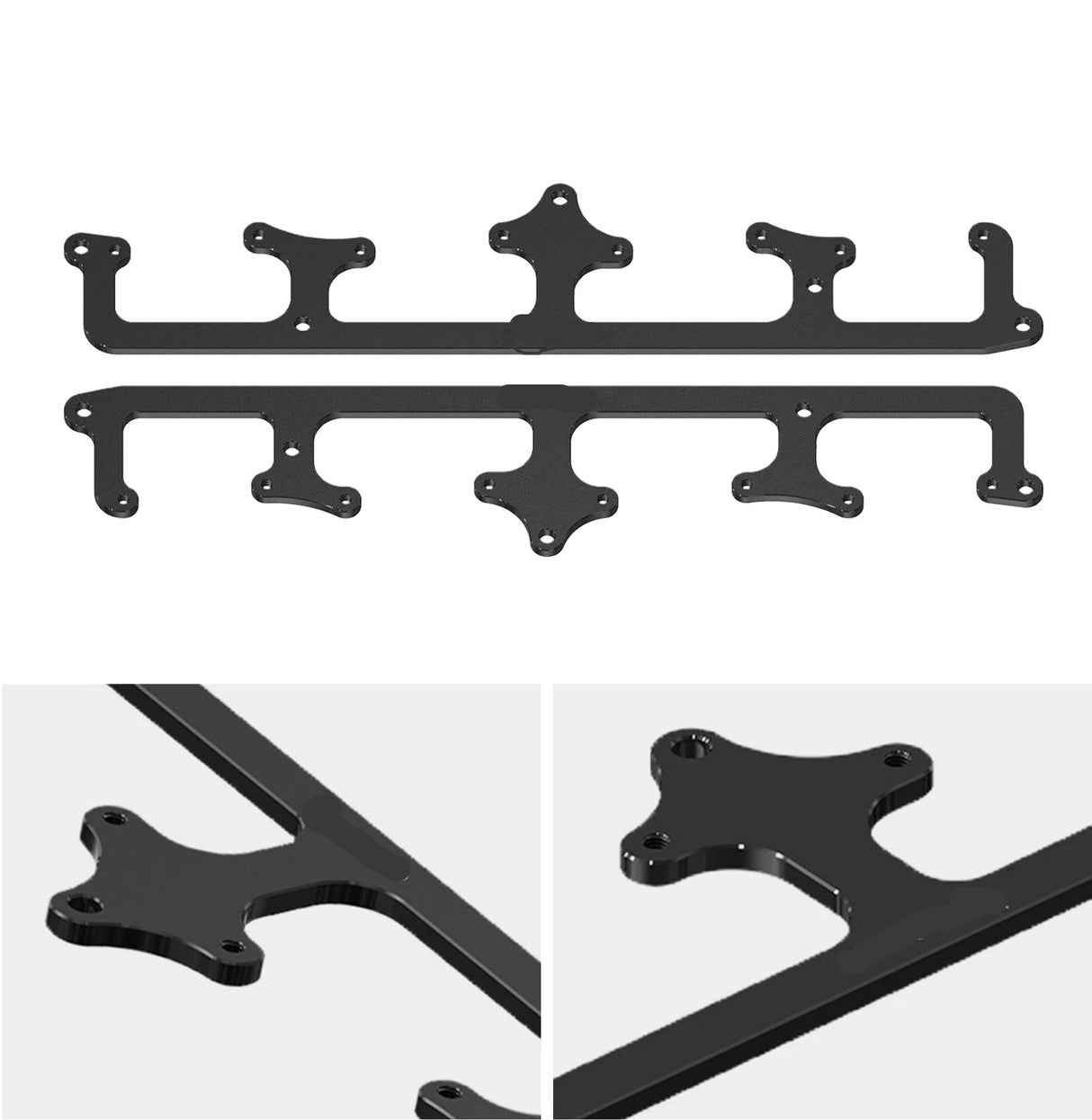LS1 LS2 LS3 LS6 LM7 LQ4 LQ9 Billet Aluminum Square Coil Bracket Kit D585 Heat-Sink