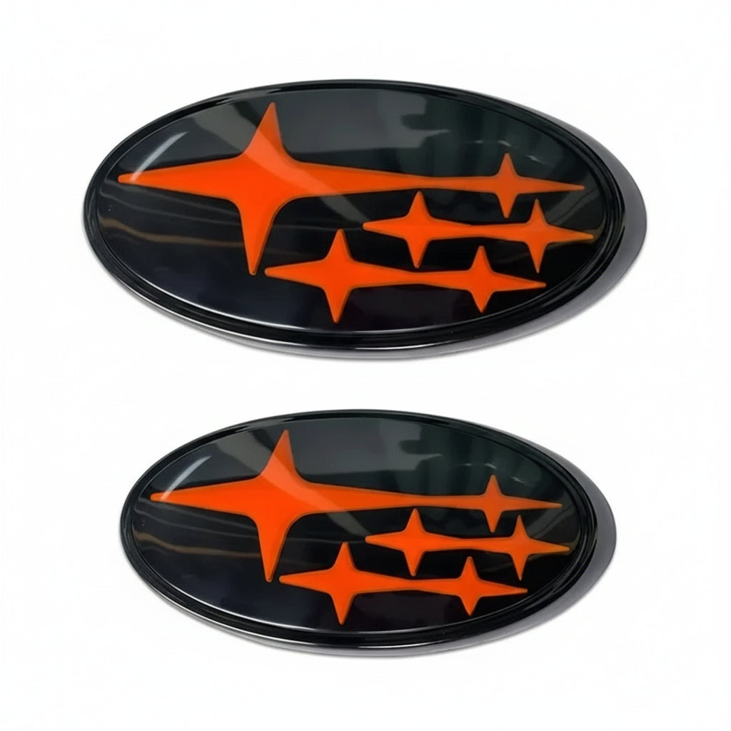Acrylic Front Hood & Rear Trunk Emblem for Subaru – Logo Badge Sticker for Impreza, BRZ, WRX/STI, Legacy, Outback, Ascent & XV