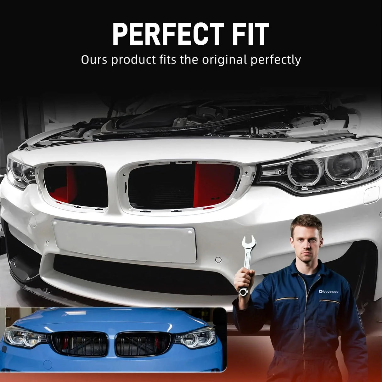 Aluminum Air Intake Scoops – BMW F-Series (F20 / F30 / F32 / F87 / F80 / F82)