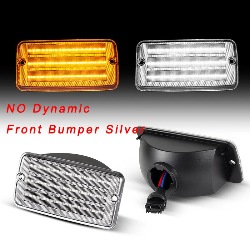 Dynamic LED Turn Signal & Side Marker Lights for Jeep Wrangler TJ (1997–2006)