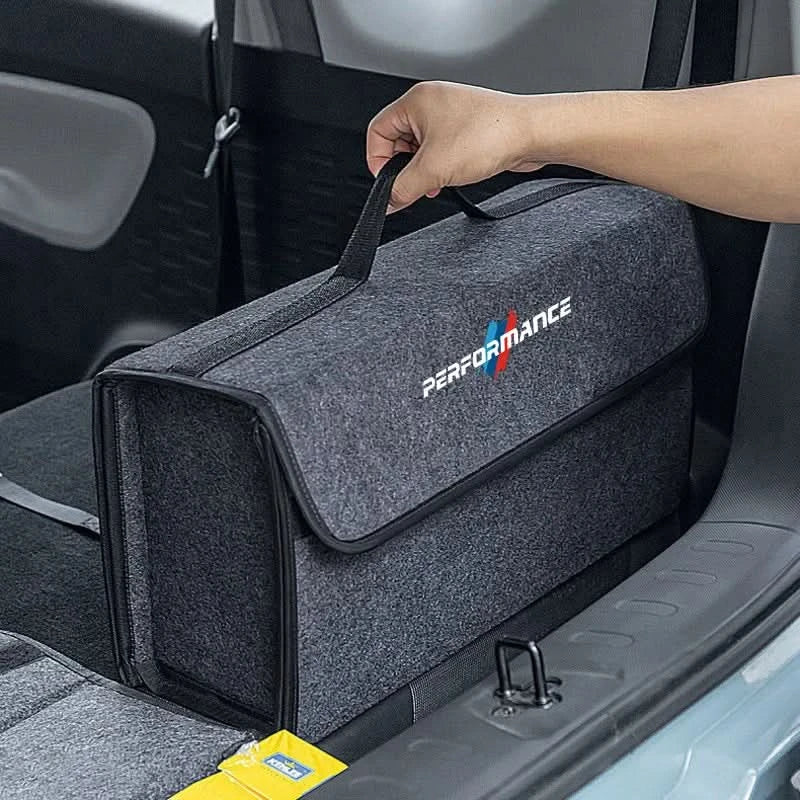 Foldable Car Trunk Organizer Storage Box – Large Capacity Cargo Organizer