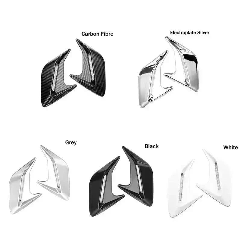 Universal Shark Gill Side Vent Trim (Pair) – Fender/Hood/Trunk Stick-On Accent