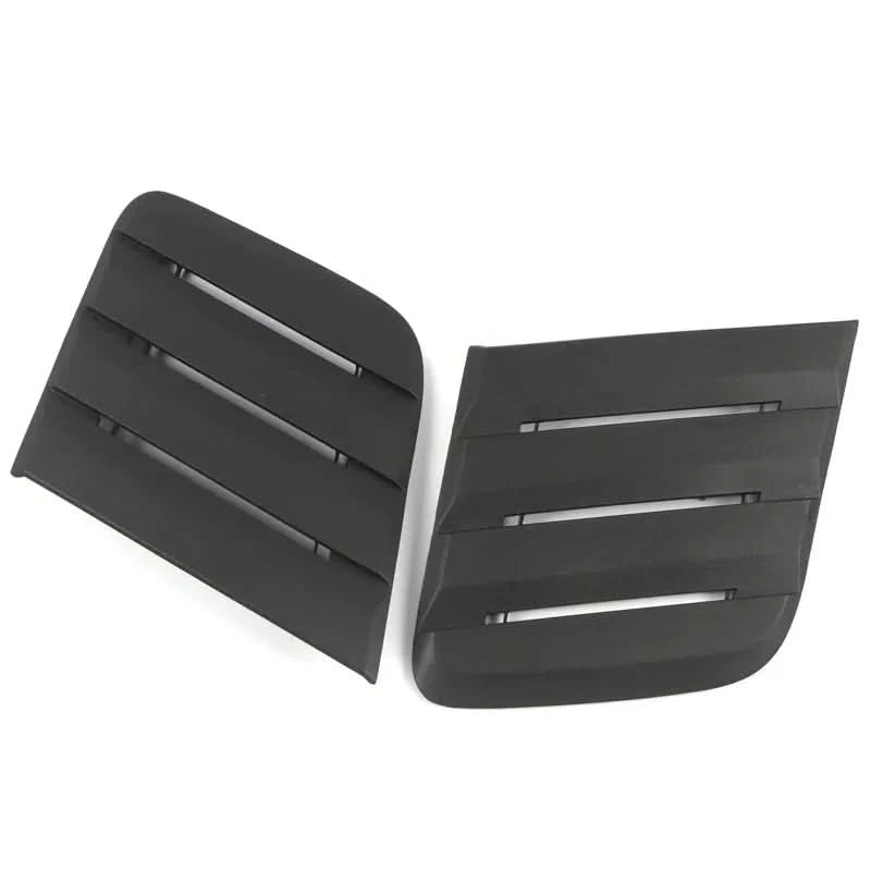 Front Hood Intake Vent Louvers & Fog Light Winglet Cover Trim for Ford Mustang 2018–2022 | Aggressive Front-End Styling Upgrade