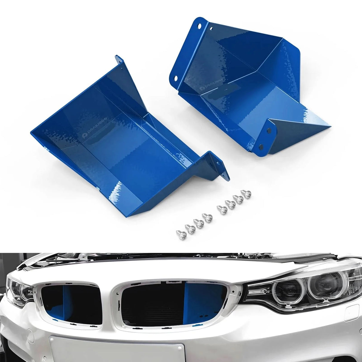 Aluminum Air Intake Scoops – BMW F-Series (F20 / F30 / F32 / F87 / F80 / F82)