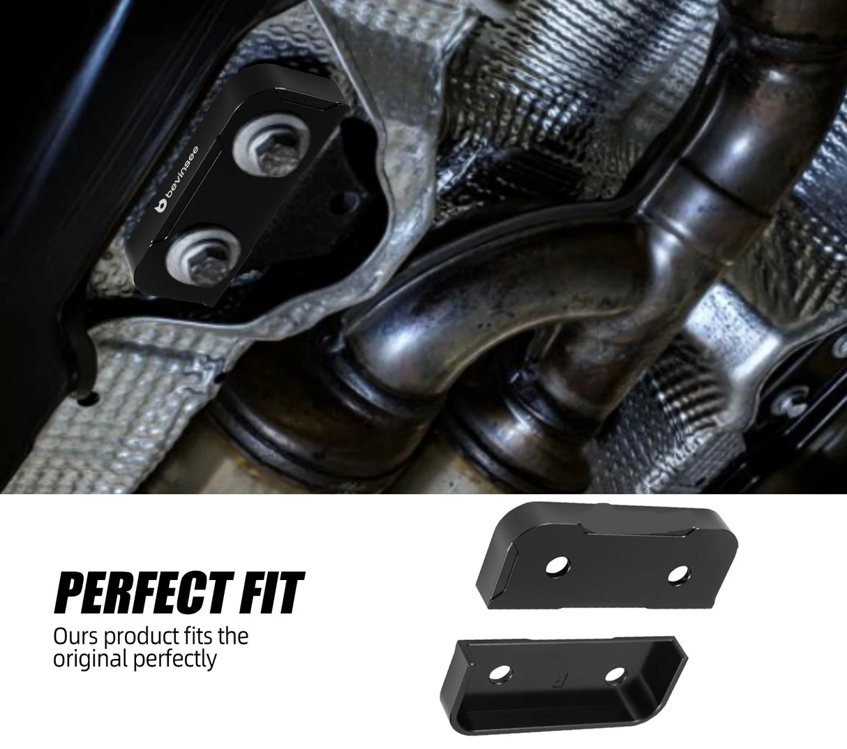 VW Golf R MK7 MK8 / Arteon R / Audi S3 RS3 TT TTRS RSQ3 / Seat Leon / Cupra Ateca Billet Aluminum Prop Shaft Bearing Alignment Kit 2013 - 2021