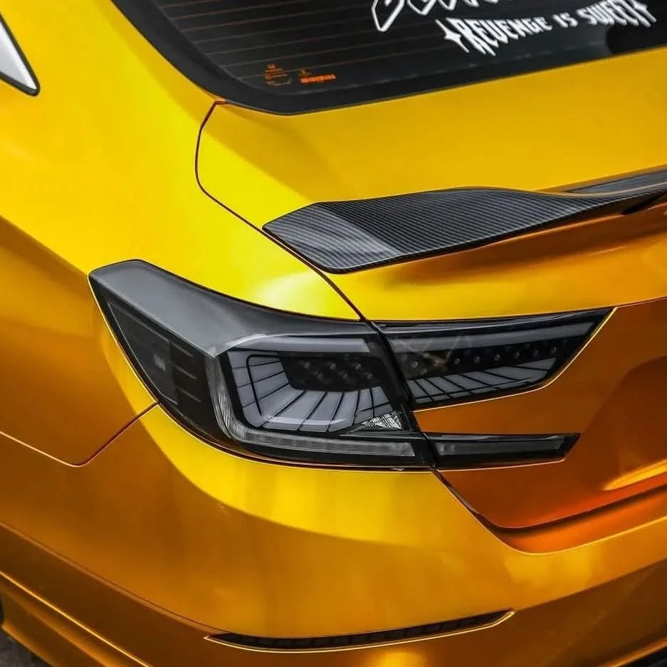 Honda Accord RGB LED Tail Lights – Smoked Lens with Startup Animation (2018–2022 Sedan)