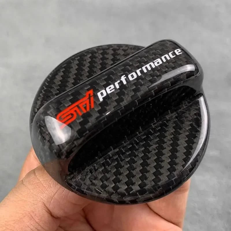 Carbon Fiber Fuel Tank Inner Cap Cover for Subaru BRZ / Forester / XV / WRX / STI (2014–2022)