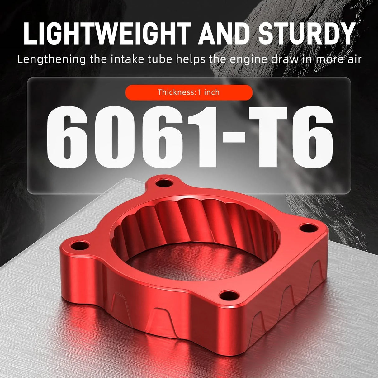 Billet Throttle Body Spacer Upgrade – Toyota 4Runner / Tundra / FJ Cruiser (2010–2024)