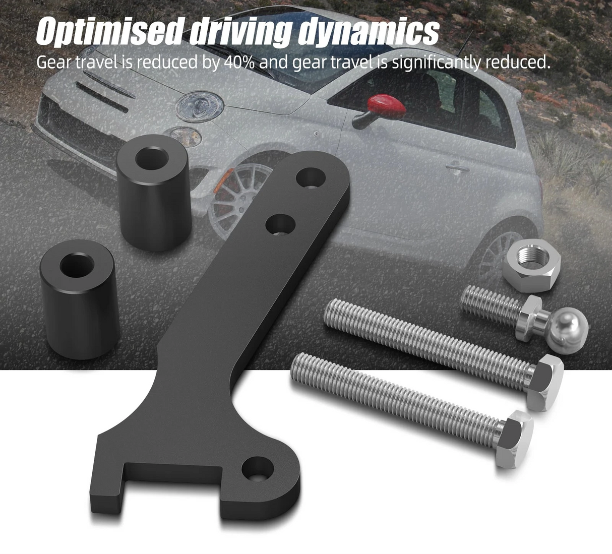 Short Shifter Kit for C510 Gearbox – Fits 500 / 595 / 695 Platforms