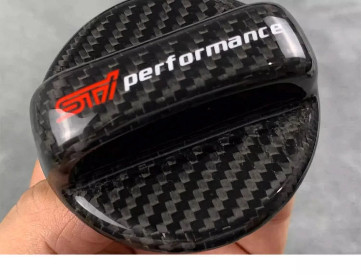 Carbon Fiber Fuel Tank Inner Cap Cover for Subaru BRZ / Forester / XV / WRX / STI (2014–2022)