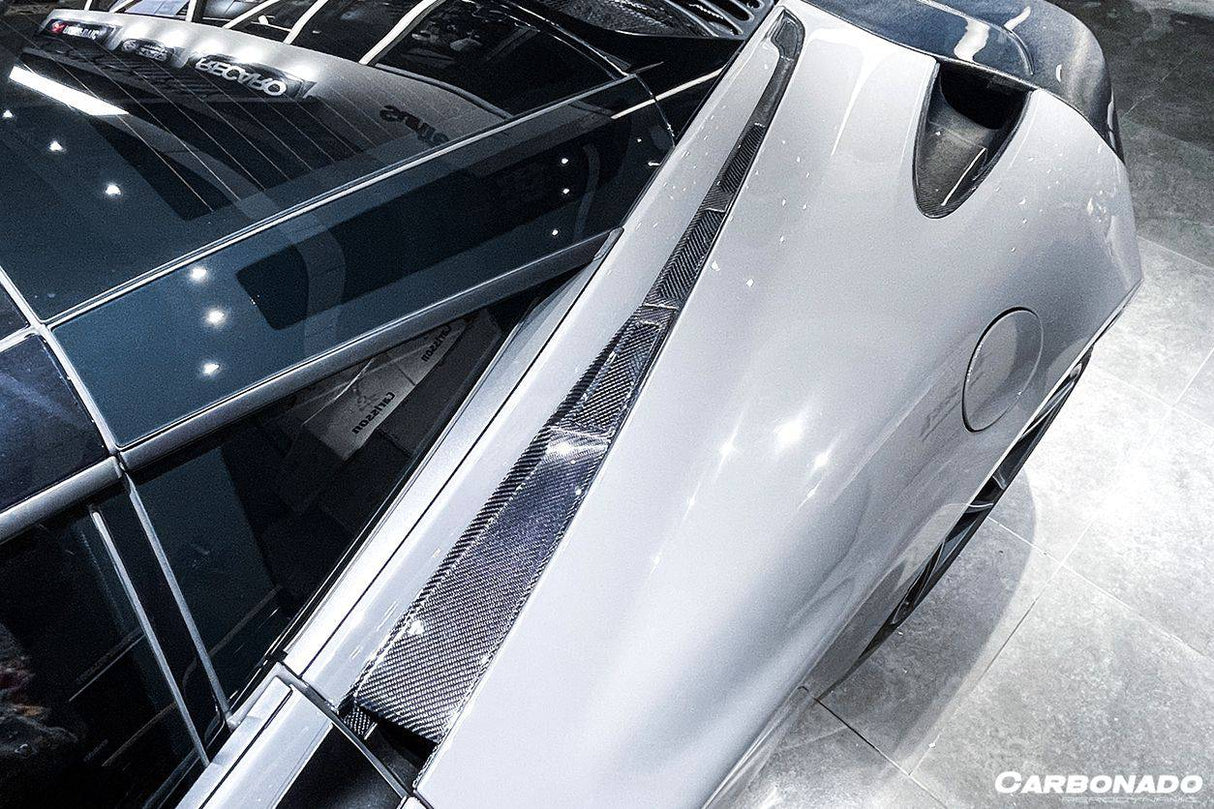 2017-2022 McLaren 720S Coupe Only Carbon Fiber Engine Hood Side Air Intake Vents 6pcs (Dont Fit Spyder)