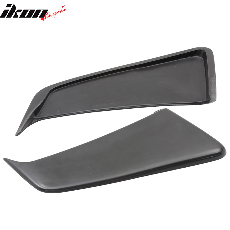 2005-2009 Ford Mustang Coupe EL Unpainted Black Side Fender Scoop PU