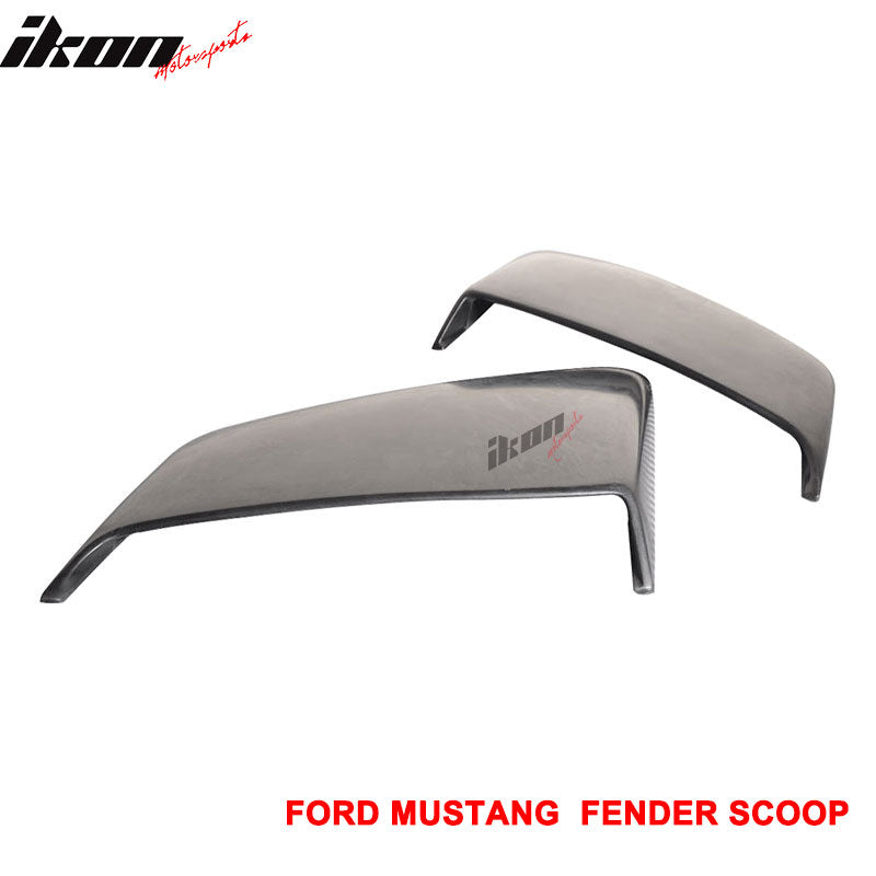 2010-2012 Ford Mustang Eln Unpainted Fender Side Scoop Panel PU