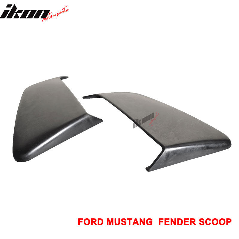 2010-2012 Ford Mustang Eln Unpainted Fender Side Scoop Panel PU
