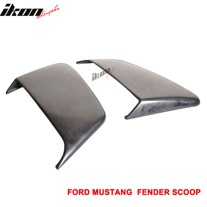 2010-2012 Ford Mustang Eln Unpainted Fender Side Scoop Panel PU