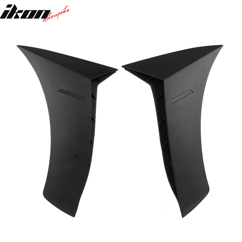 2015-2018 Benz W205 C-Class Sedan Black Side Fender Vent Cover ABS