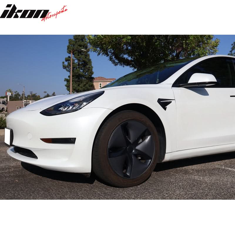 2017-2023 Tesla Model 3 Side Fender Camera Vent Cover Trim ABS