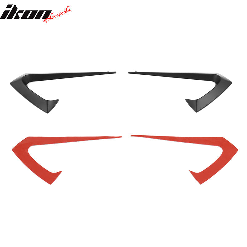 2017-2023 Tesla Model 3 Side Fender Camera Vent Cover Trim ABS