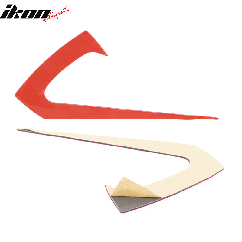 2017-2023 Tesla Model 3 Side Fender Camera Vent Cover Trim ABS