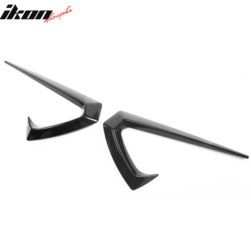 2017-2023 Tesla Model 3 Side Fender Camera Vent Cover Trim ABS